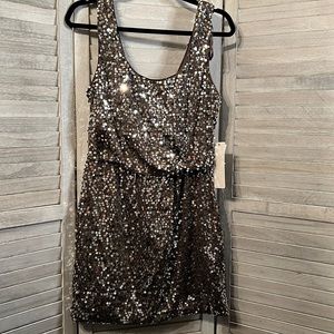 Womens Sequin Cocktail Dress